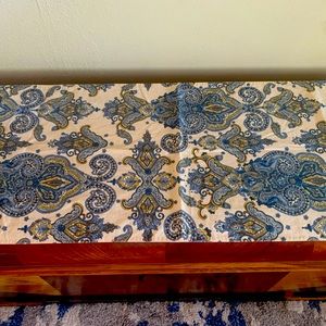 Pottery Barn Paisley Table Runner